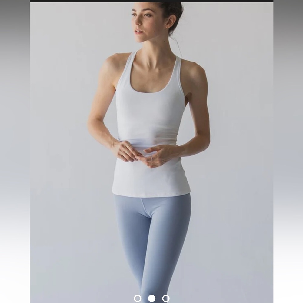 MONTIEL VICTORY CAMI TANK SIZE XSMALL WHITE